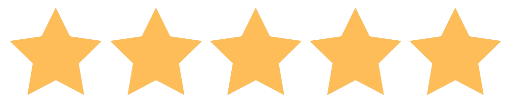 5 étoiles sur 5