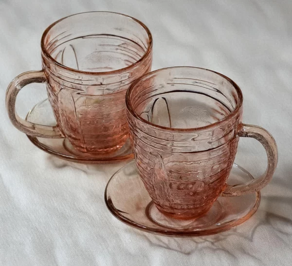 Tasses éclora rose