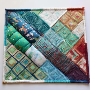 set de table en patchwork